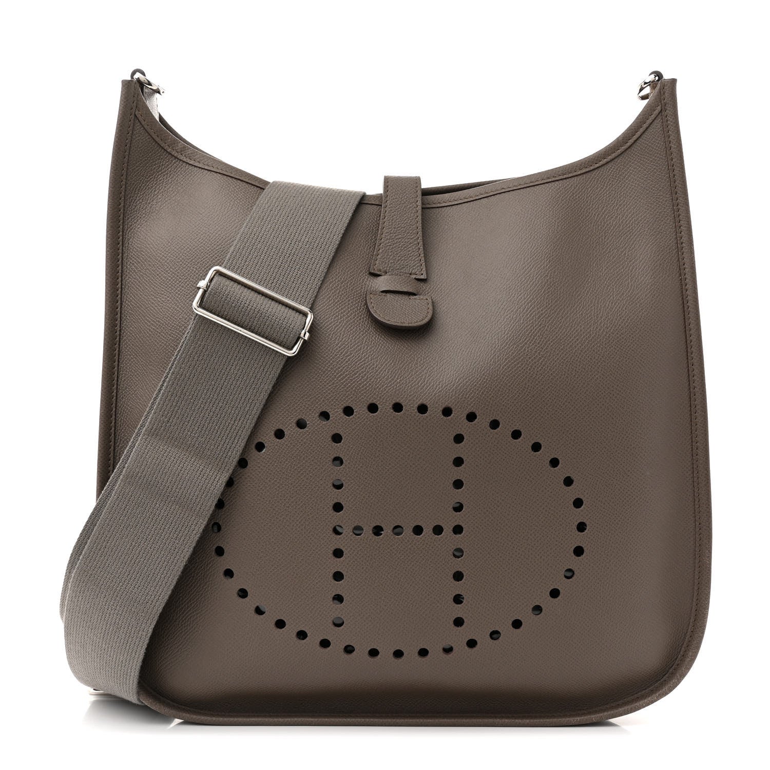 Hermes Epsom Evelyne III GM Etain 1 of 14