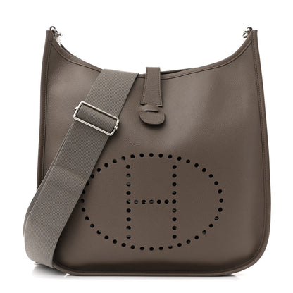 Hermes Epsom Evelyne III GM Etain 1 of 14