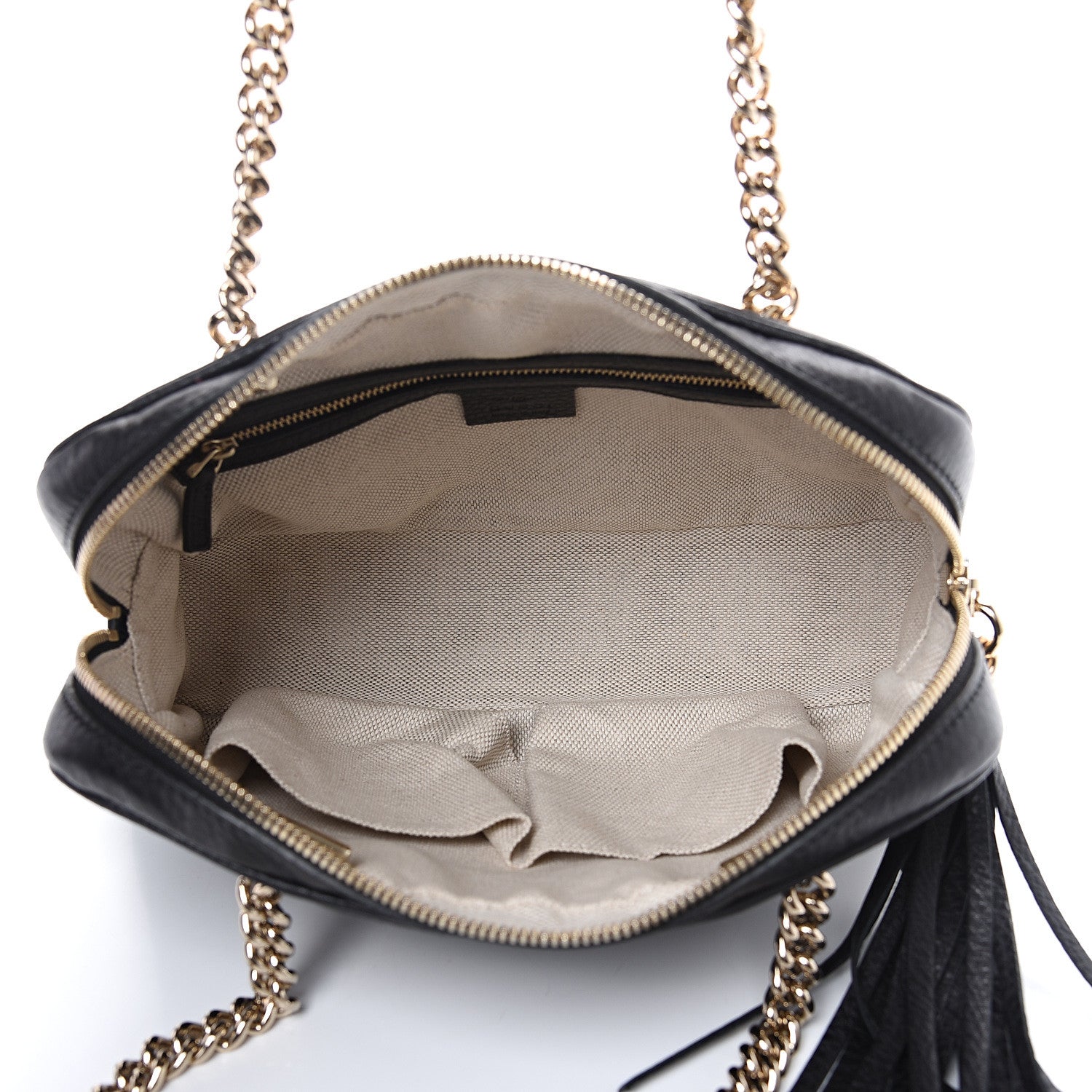 Gucci Pebbled Calfskin Small Soho Bowler Black 4 of 10