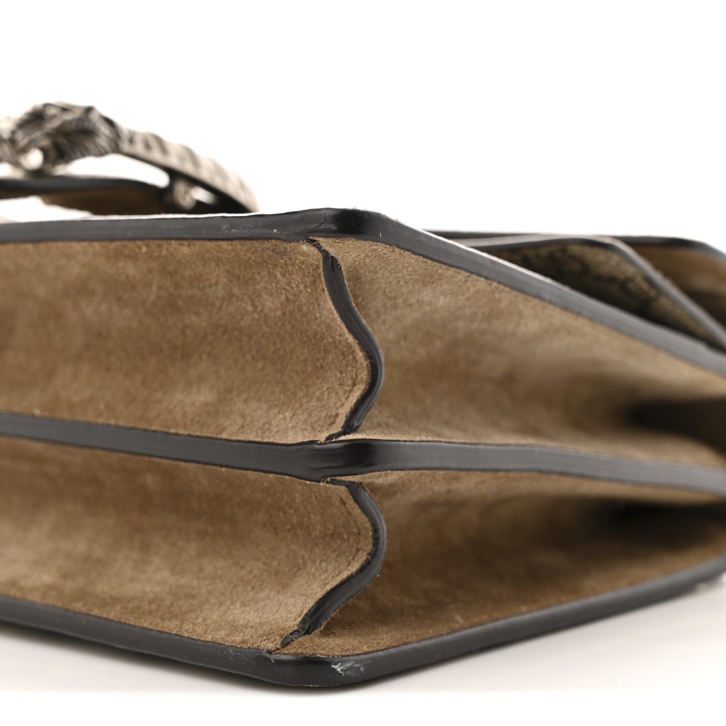 GG Supreme Monogram Small Dionysus Shoulder Bag Taupe