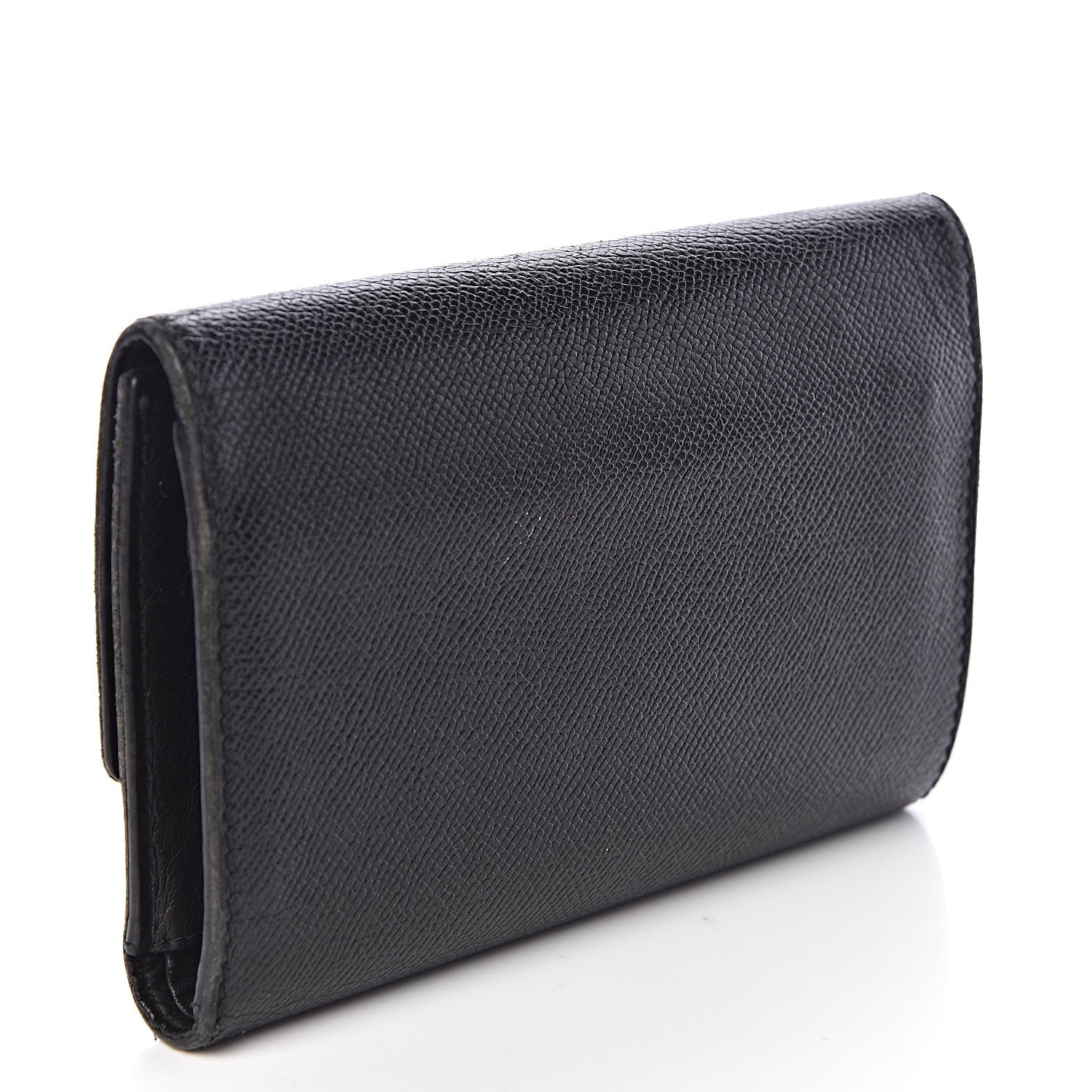Chanel Caviar CC Large Flap Wallet Black 3 of 9