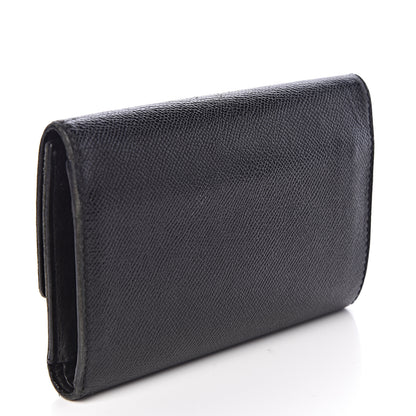 Chanel Caviar CC Large Flap Wallet Black 3 of 9