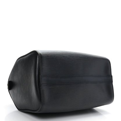 Louis Vuitton Epi Speedy 25 Black 4 of 11