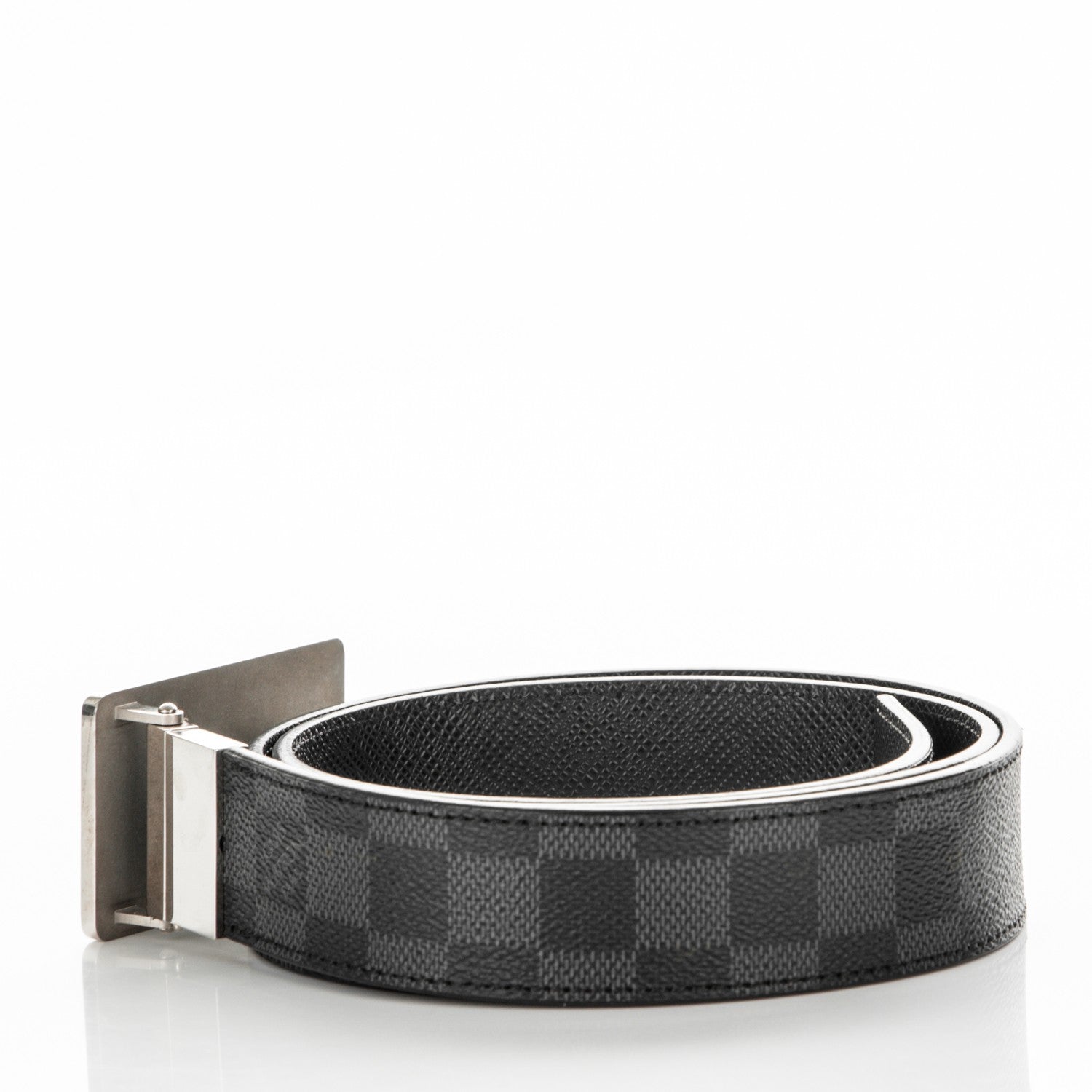 Louis Vuitton Damier Graphite 35mm LV Inventeur Reversible Belt 95 38 3 of 7