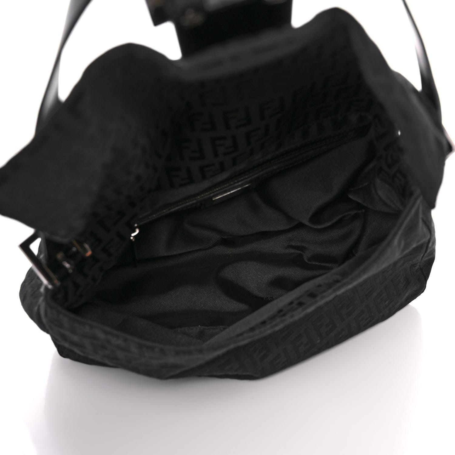 Fendi Zucchino Mama Baguette Black 5 of 15