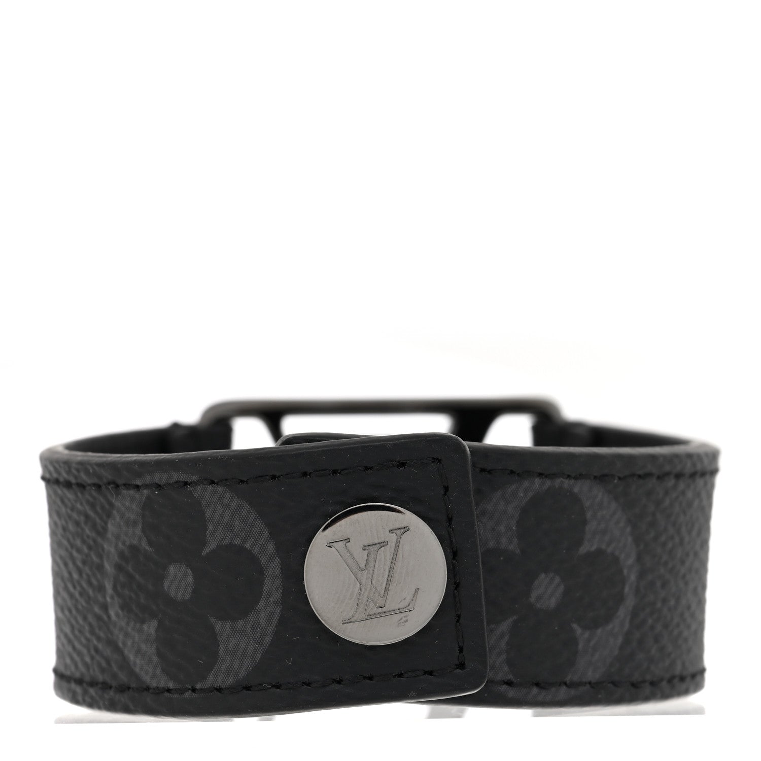 Louis Vuitton Monogram Eclipse Hockenheim Bracelet 19 3 of 6