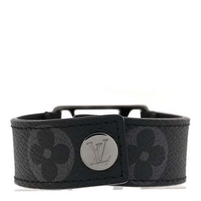 Louis Vuitton Monogram Eclipse Hockenheim Bracelet 19 3 of 6