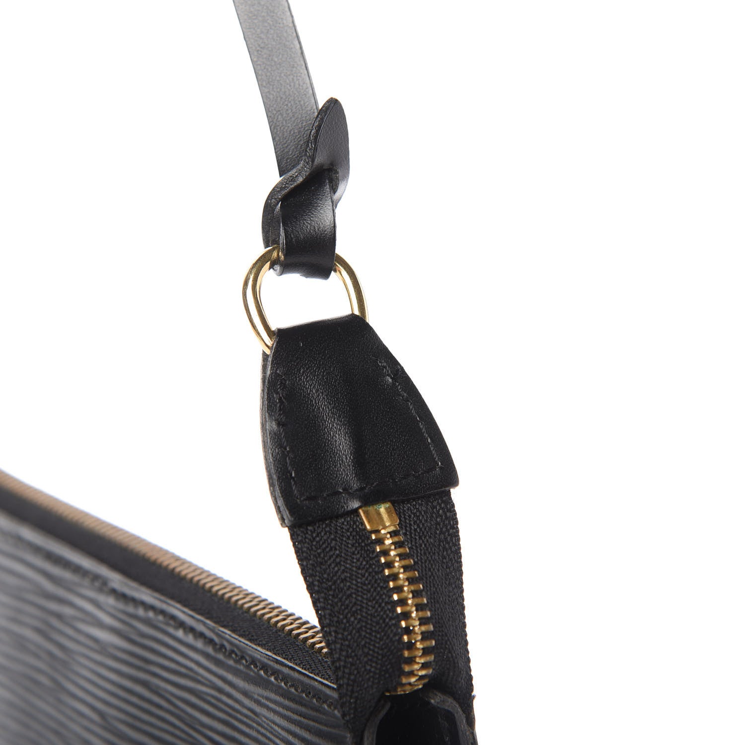 Louis Vuitton Epi Pochette Accessories 24 Black 10 of 12