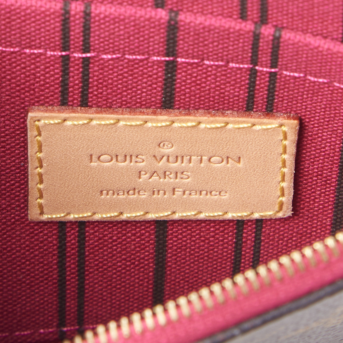 Monogram Neverfull PM Pochette Pivoine