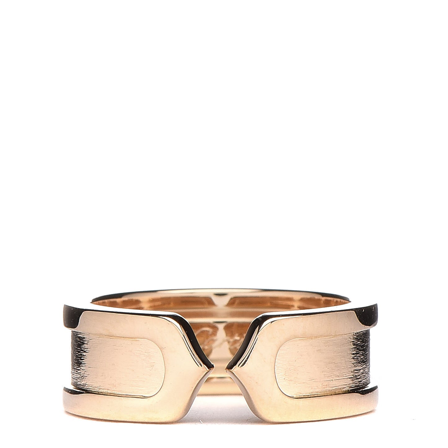 18K Yellow Gold 6.5mm C De Ring 47 4