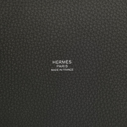 Hermes Taurillon Clemence Picotin Lock 18 PM Gris Meyer 6 of 11