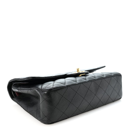 Chanel Caviar Quilted Medium Double Flap Black 4 of 10