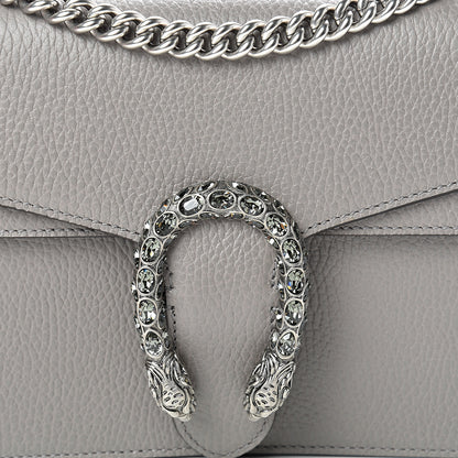 Gucci Pebbled Calfskin Small Dionysus Shoulder Bag Dusty Grey 7 of 11