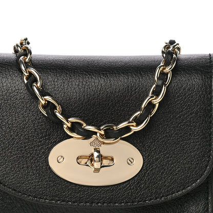 Mulberry Glossy Goatskin Mini Lily Flap Black 7 of 10