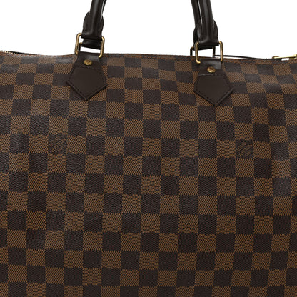 Louis Vuitton Damier Ebene Speedy 35 8 of 10