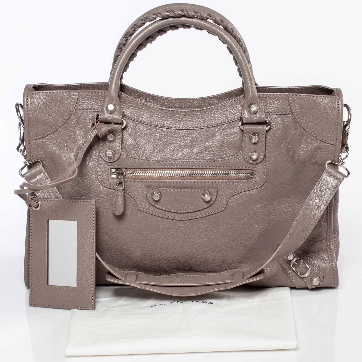 Balenciaga Chevre Giant 12 Silver Hardware City Gris Poivre 9 of 9