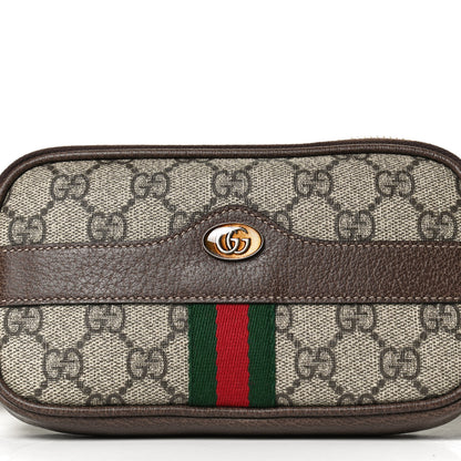 Gucci GG Supreme Monogram Ophidia Belted iPhone Case 85 34 Dark Brown 7 of 10