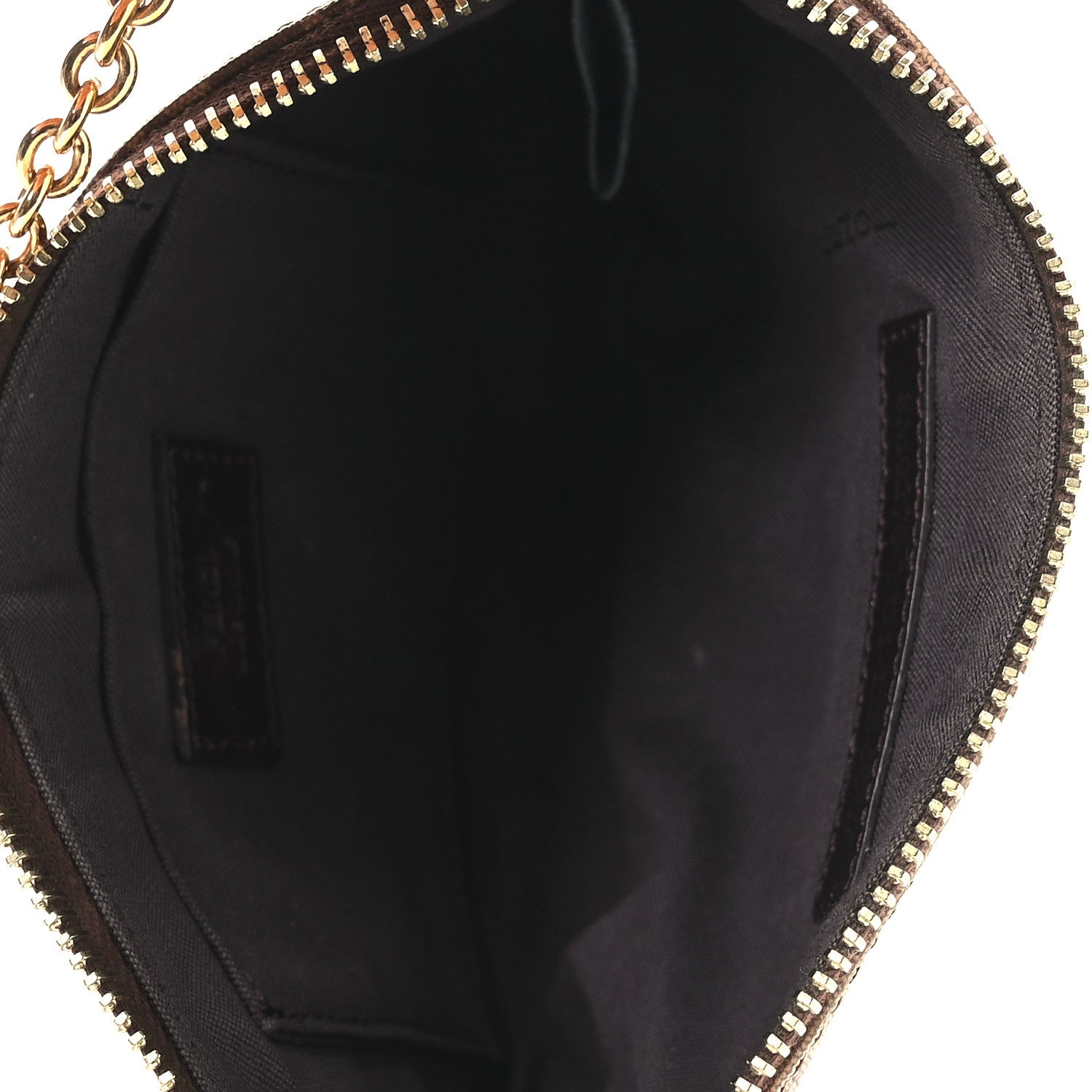 Fendi Zucchino Spalmati Forever Pochette Nocciola 5 of 13