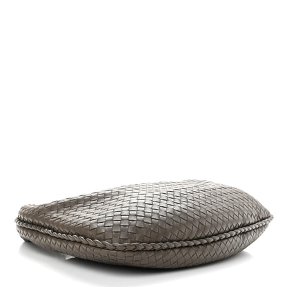 Bottega Veneta Nappa Intrecciato Medium Veneta Hobo Grey 3 of 10