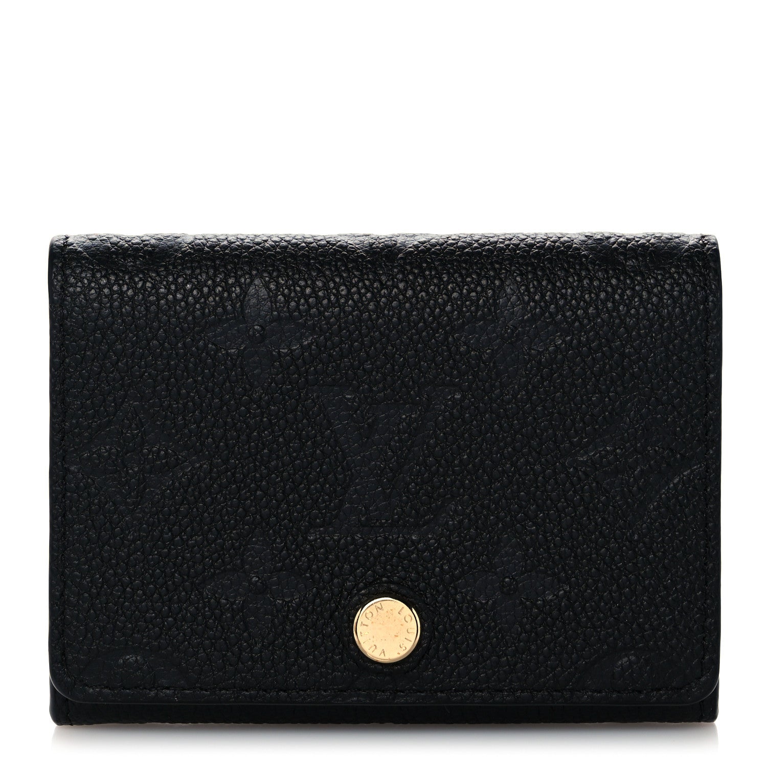 Louis Vuitton Empreinte Business Card Holder Black 1 of 8