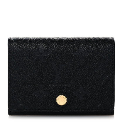 Louis Vuitton Empreinte Business Card Holder Black 1 of 8