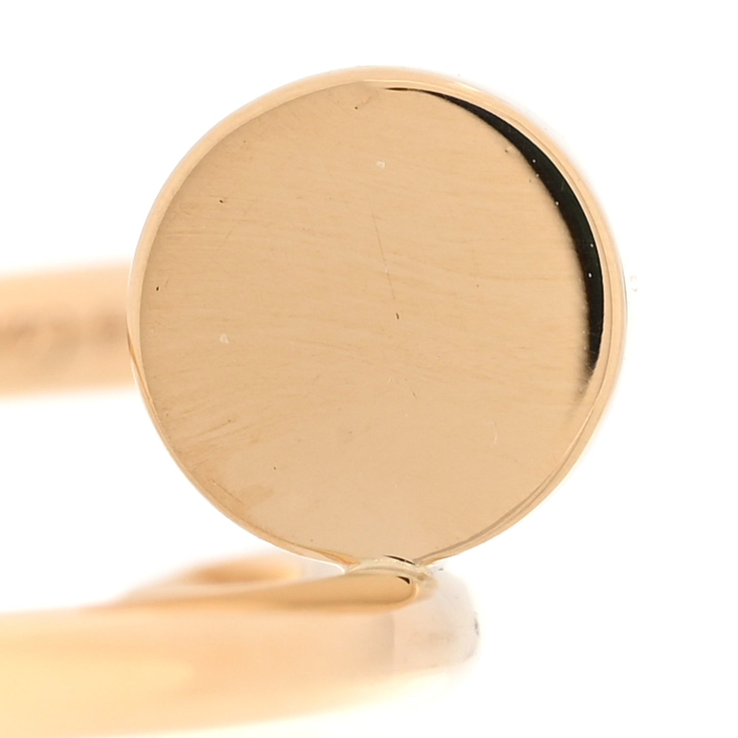 18K Yellow Gold Small Juste Un Clou Ring 53 6.5