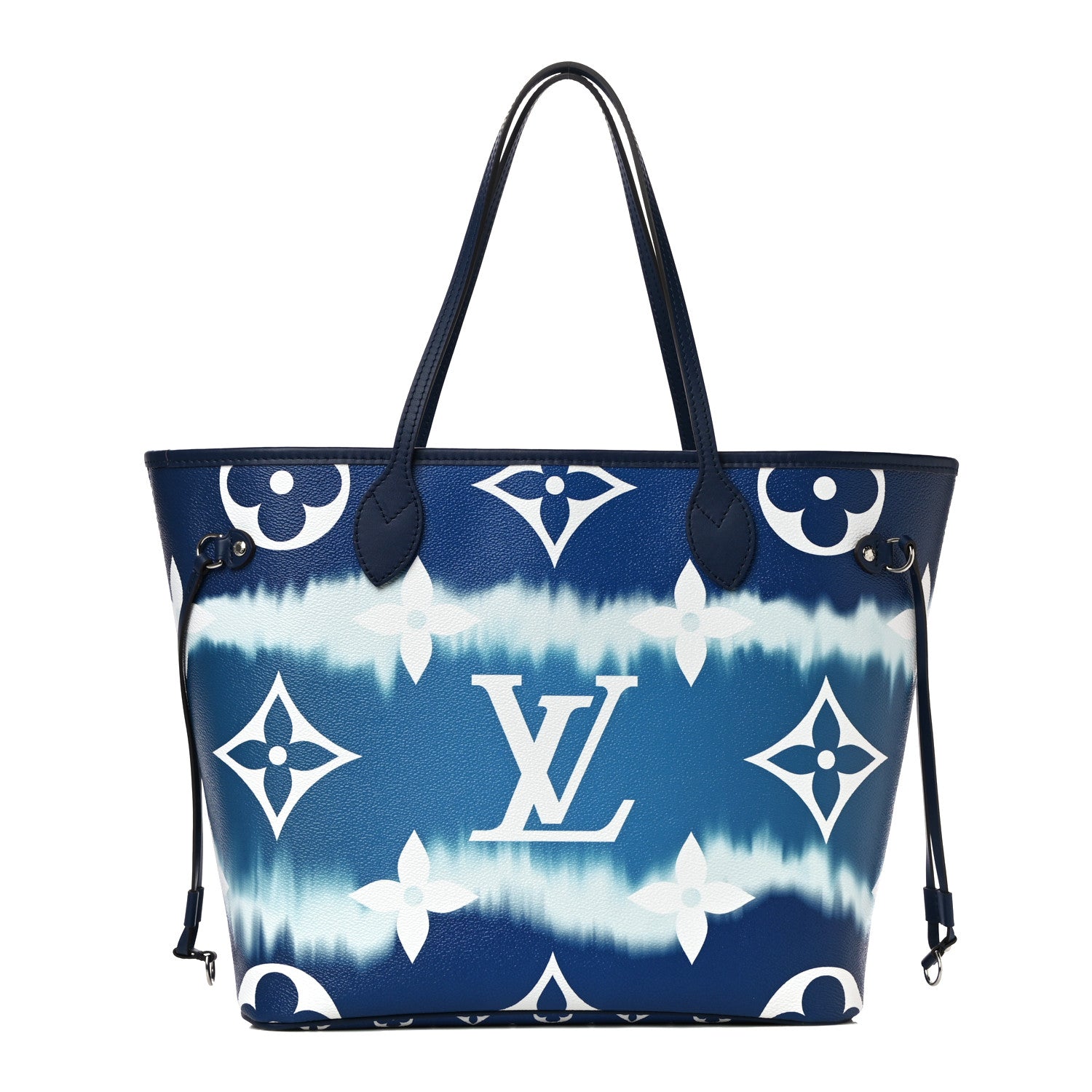 Louis Vuitton Monogram Escale Neverfull MM Blue 1 of 9