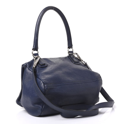 Givenchy Sugar Goatskin Small Pandora Deep Blue 2 of 11