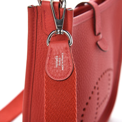 Hermes Taurillon Clemence Evelyne TPM Bougainvillea 6 of 9