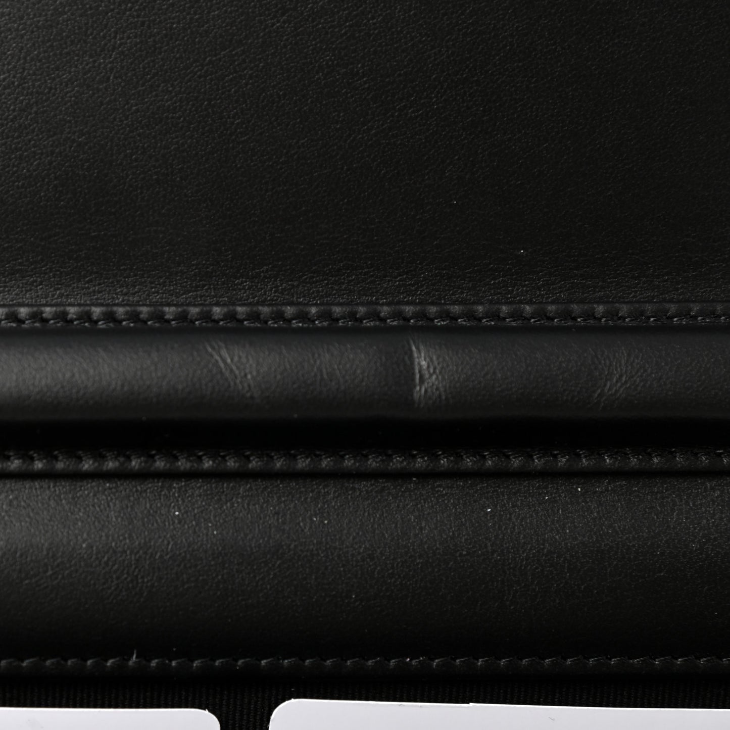 Caviar Quilted Boy Wallet On Chain WOC Black