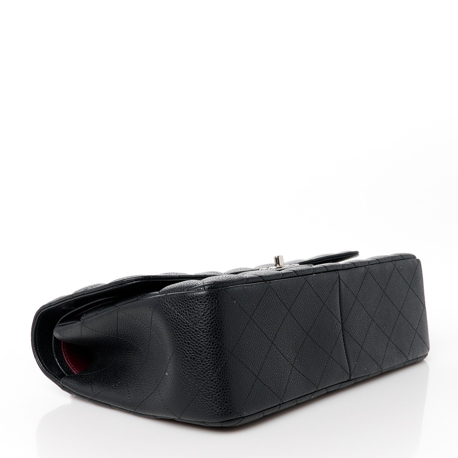 Chanel Caviar Quilted Jumbo Double Flap Black 4 of 11