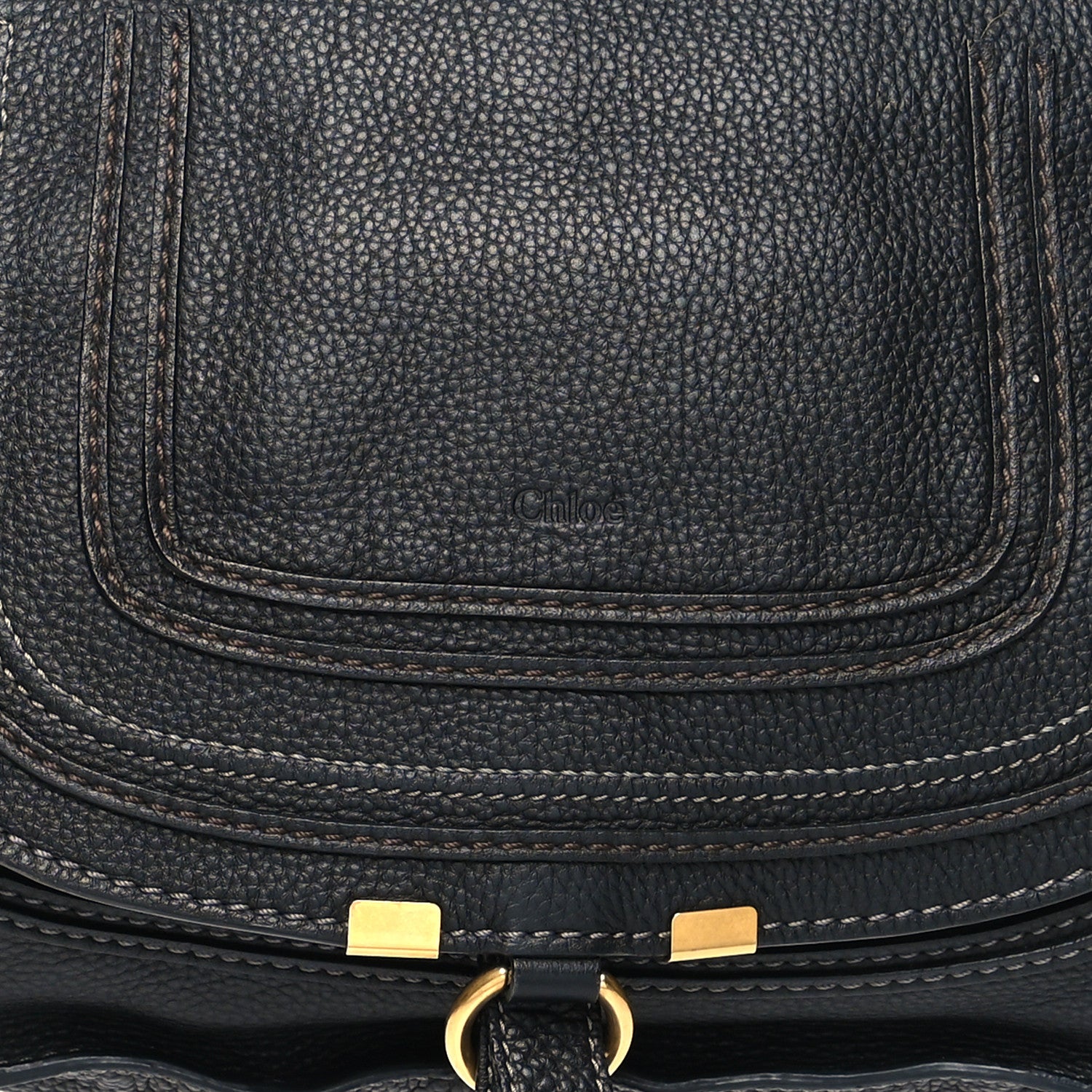 Chloe Calfskin Medium Marcie Satchel Black 8 of 12