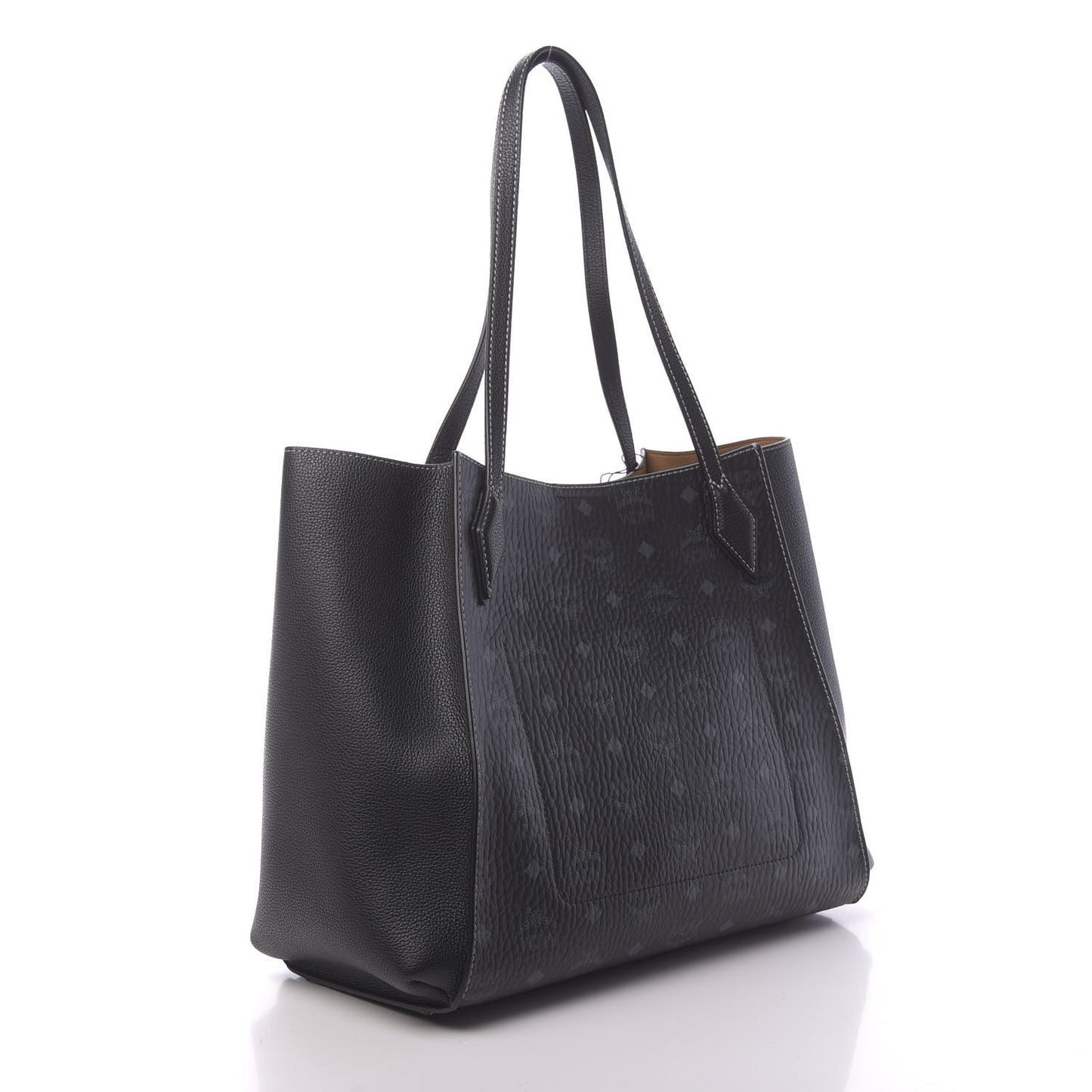 Visetos Medium Yris Shopper Tote Black