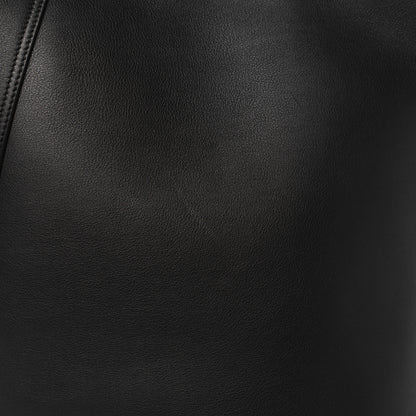 Lanvin Calfskin Large Hook Bag Black 8 of 10