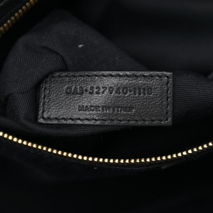 Saint Laurent Lambskin Patchwork Monogram Large Jamie Black 7 of 10
