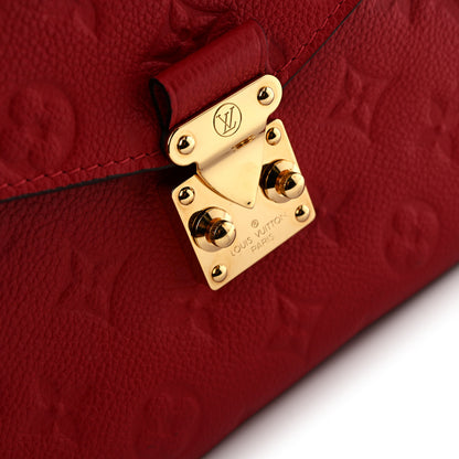 Louis Vuitton Empreinte Pochette Metis Cherry 11 of 13