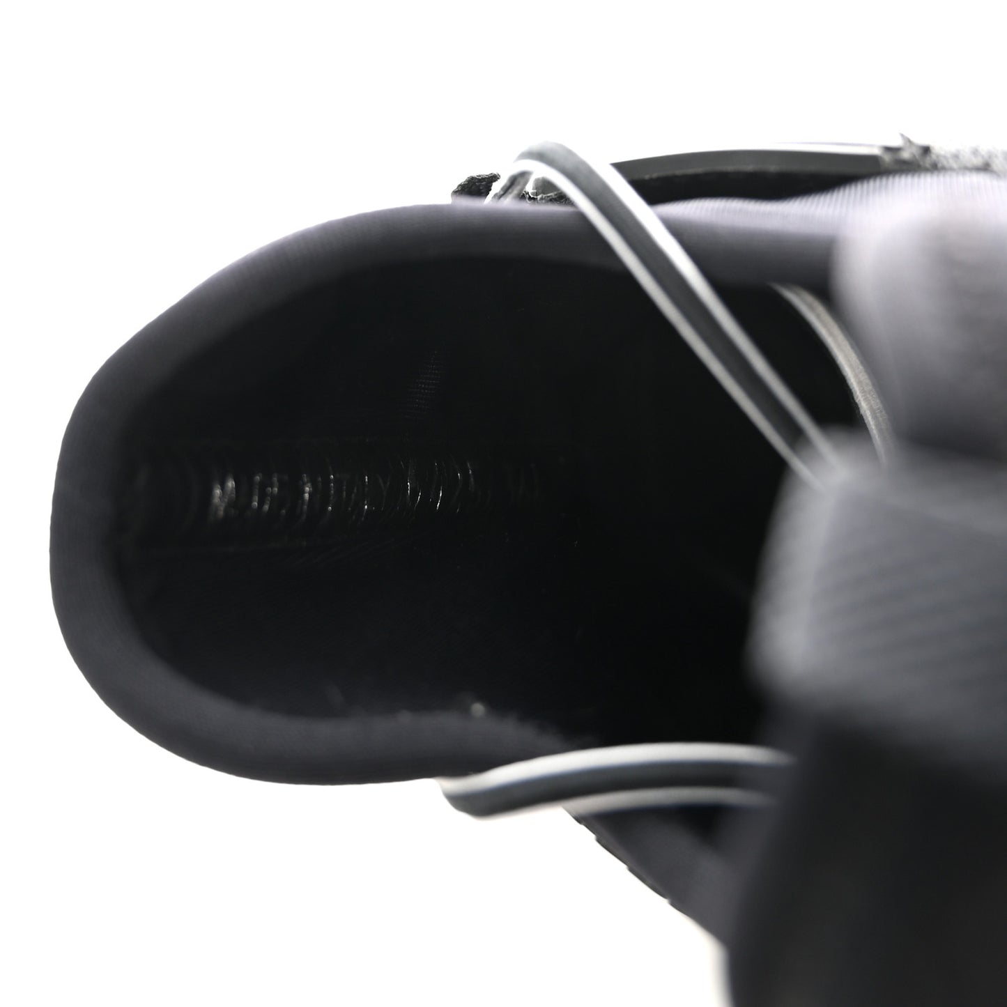 Mesh Neoprene Womens America's Cup 45mm Sneakers 36.5 Black White