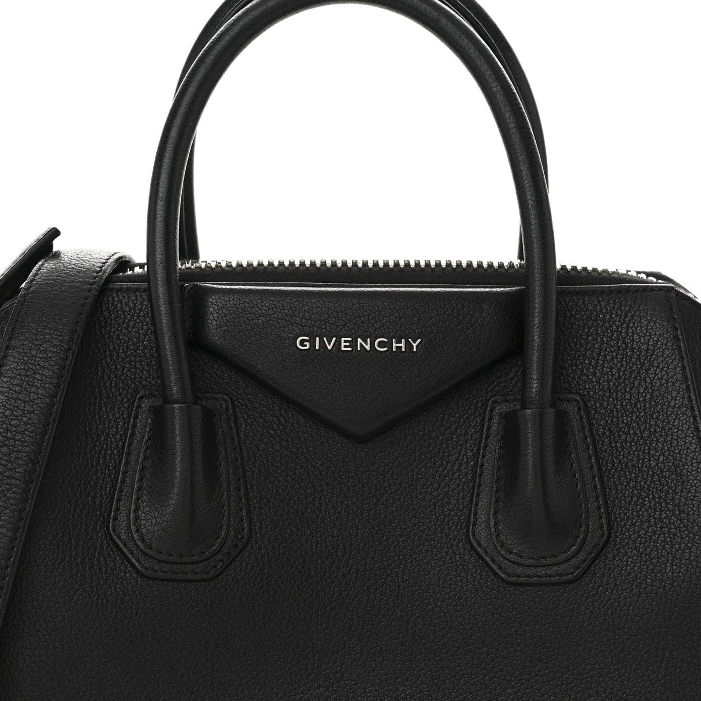 Sugar Goatskin Small Antigona Black
