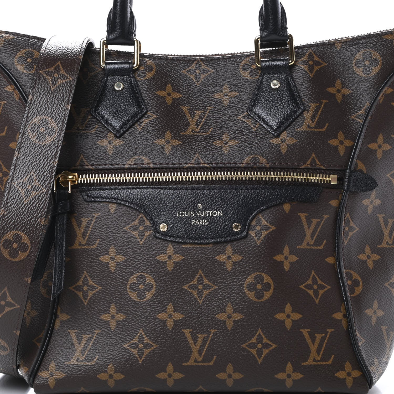 Louis Vuitton Monogram Tournelle PM Black 8 of 12