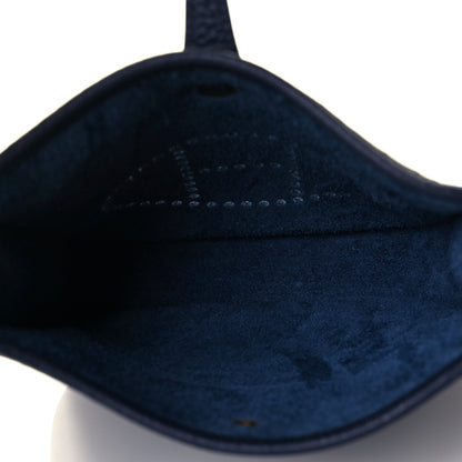 Hermes Taurillon Clemence Evelyne TPM Bleu Nuit 5 of 9