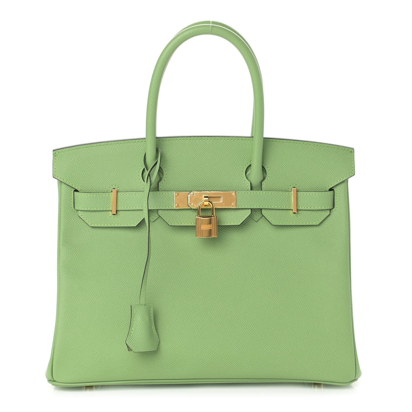 Epsom Birkin 30 Vert Criquet