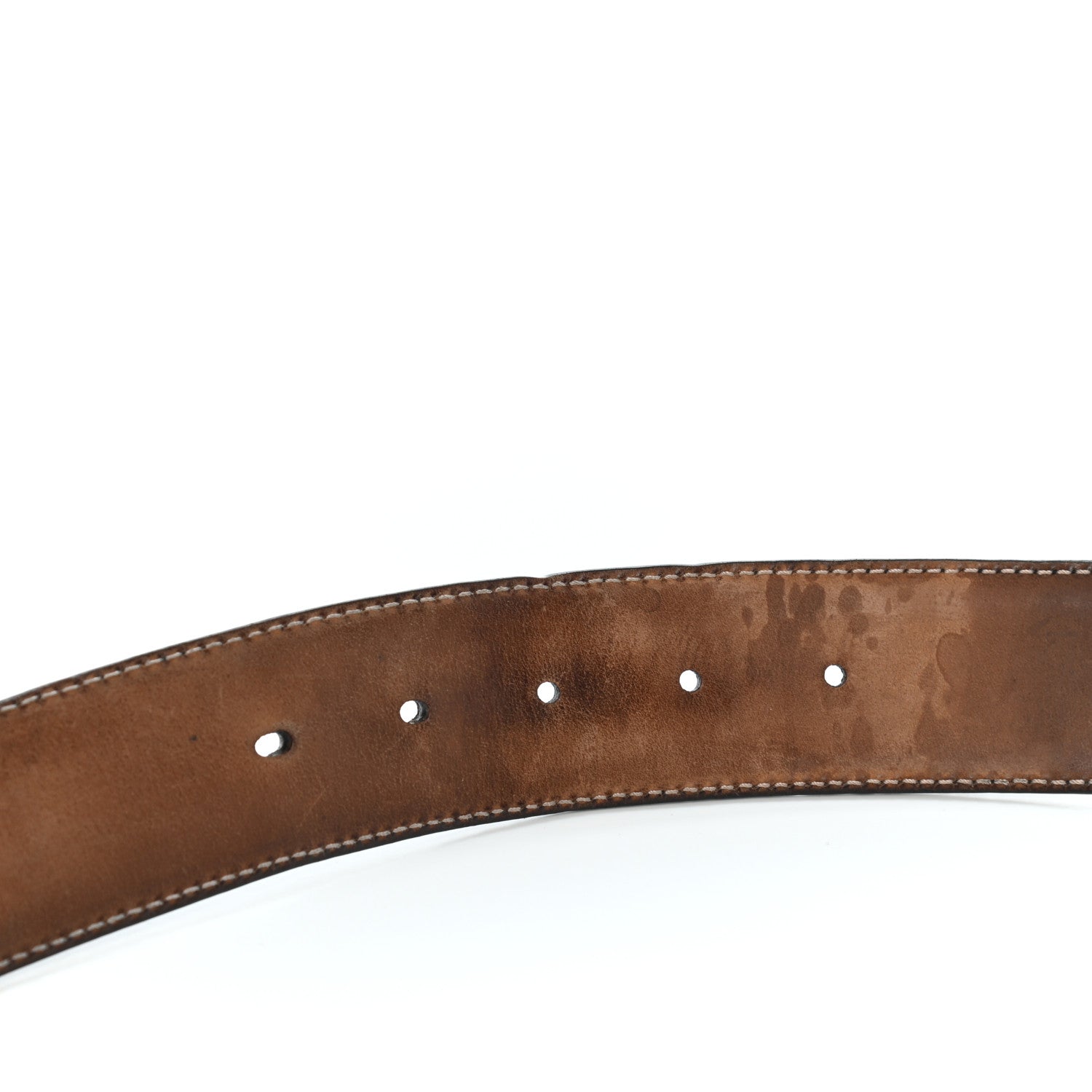 Gucci Guccissima Signature Interlocking G 40mm Belt 105 42 Black 4 of 7