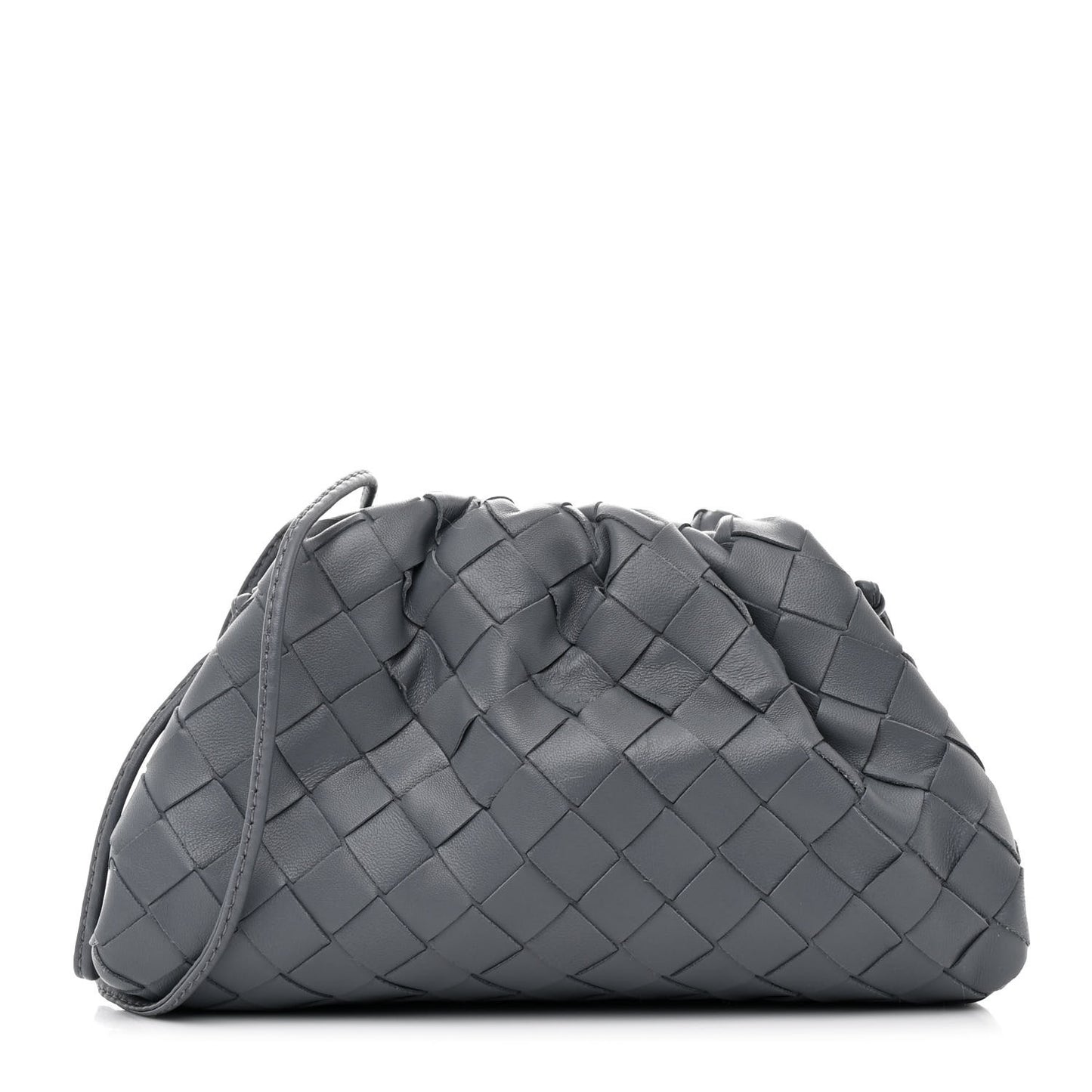 Nappa Intrecciato The Mini Pouch Thunder