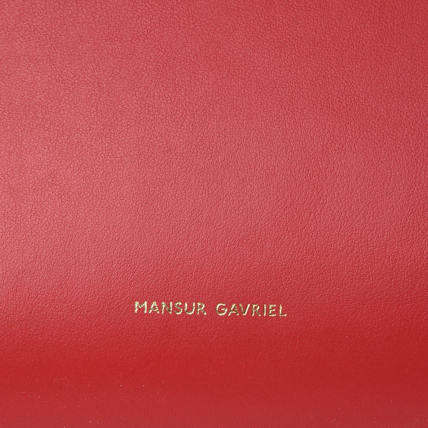 Mansur Gavriel Vegetable Tanned Calfskin Elegant Bag Flamma 6 of 7