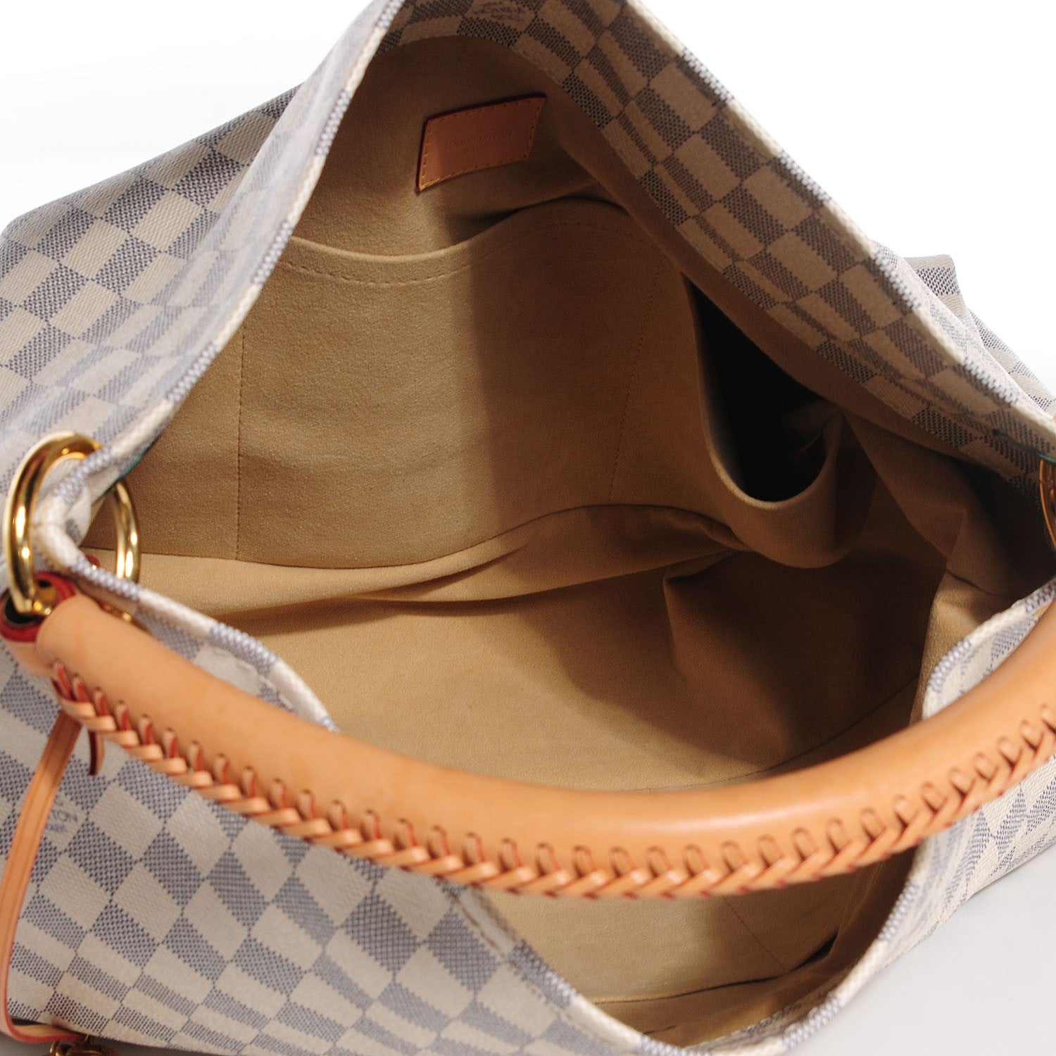 Louis Vuitton Damier Azur Artsy MM 5 of 8