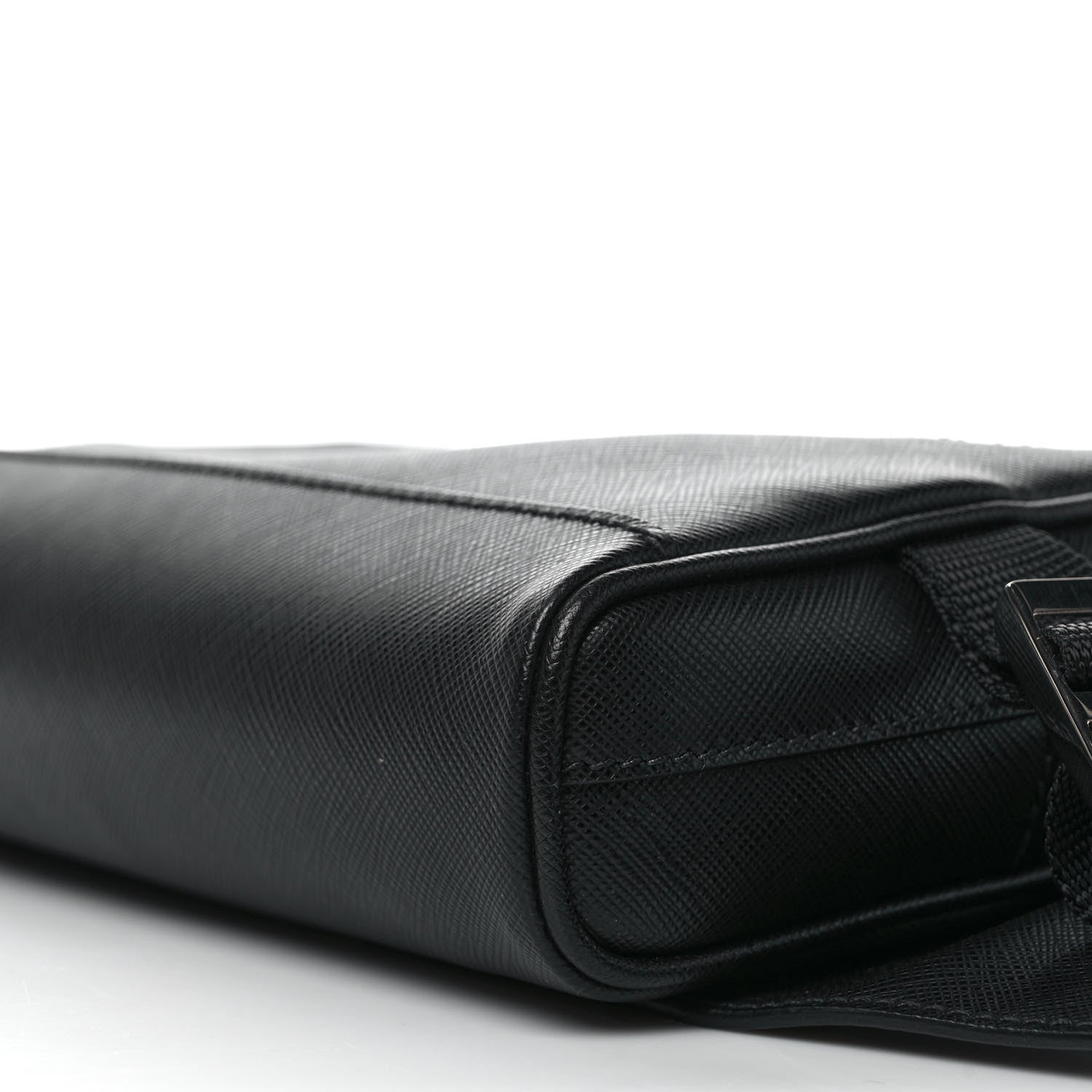 Prada Saffiano Belt Bag Black 8 of 8