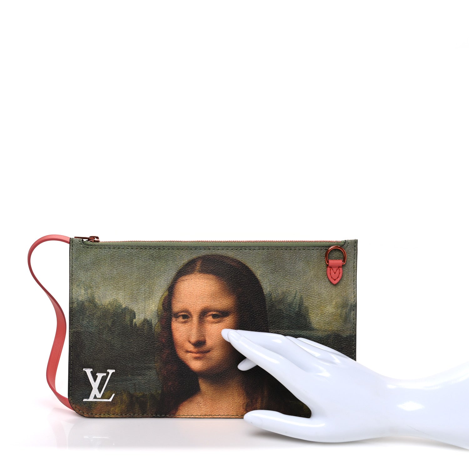 Louis Vuitton Masters Da Vinci Neverfull MM Pochette 2 of 7