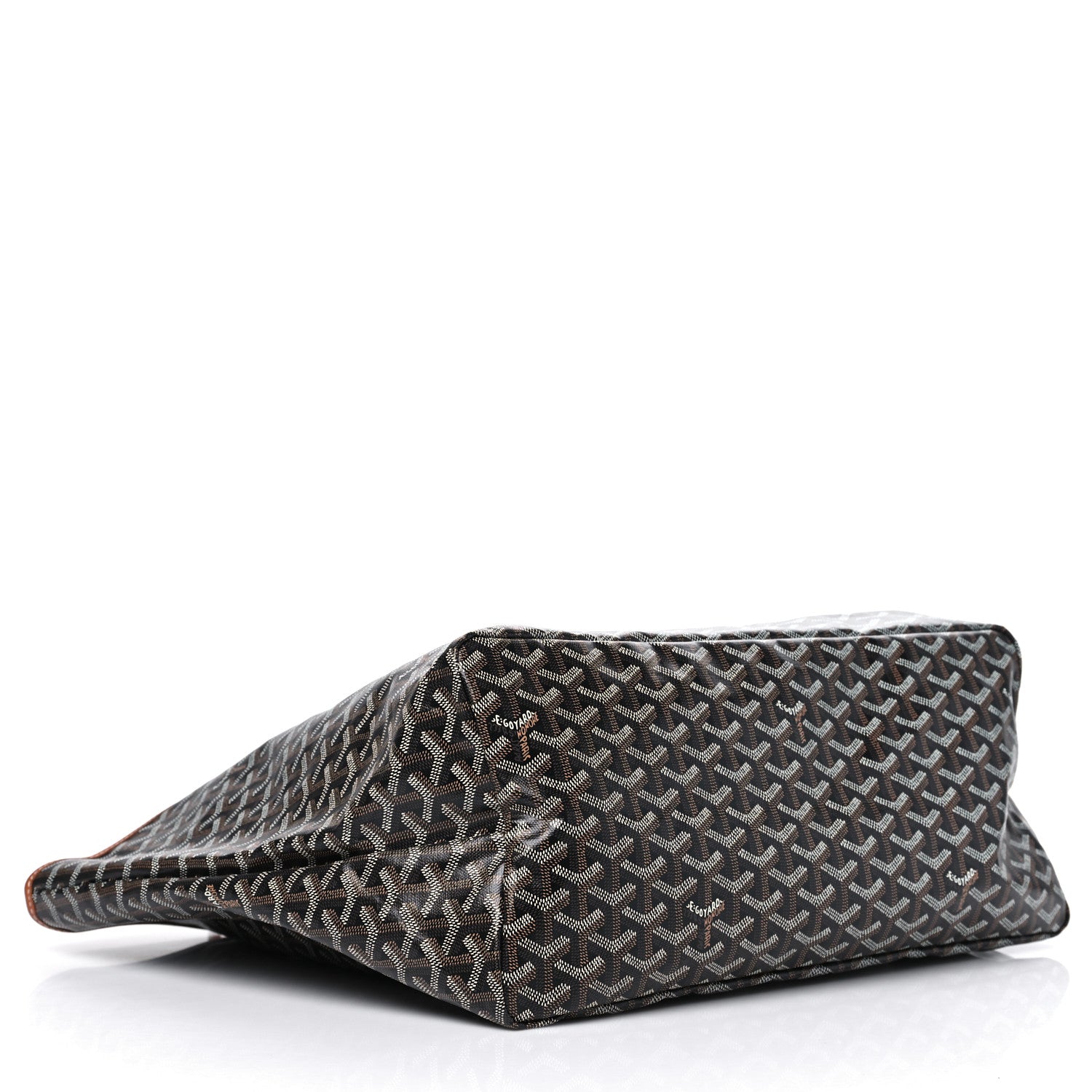 Goyard Goyardine Saint Louis GM Black Gold 5 of 11