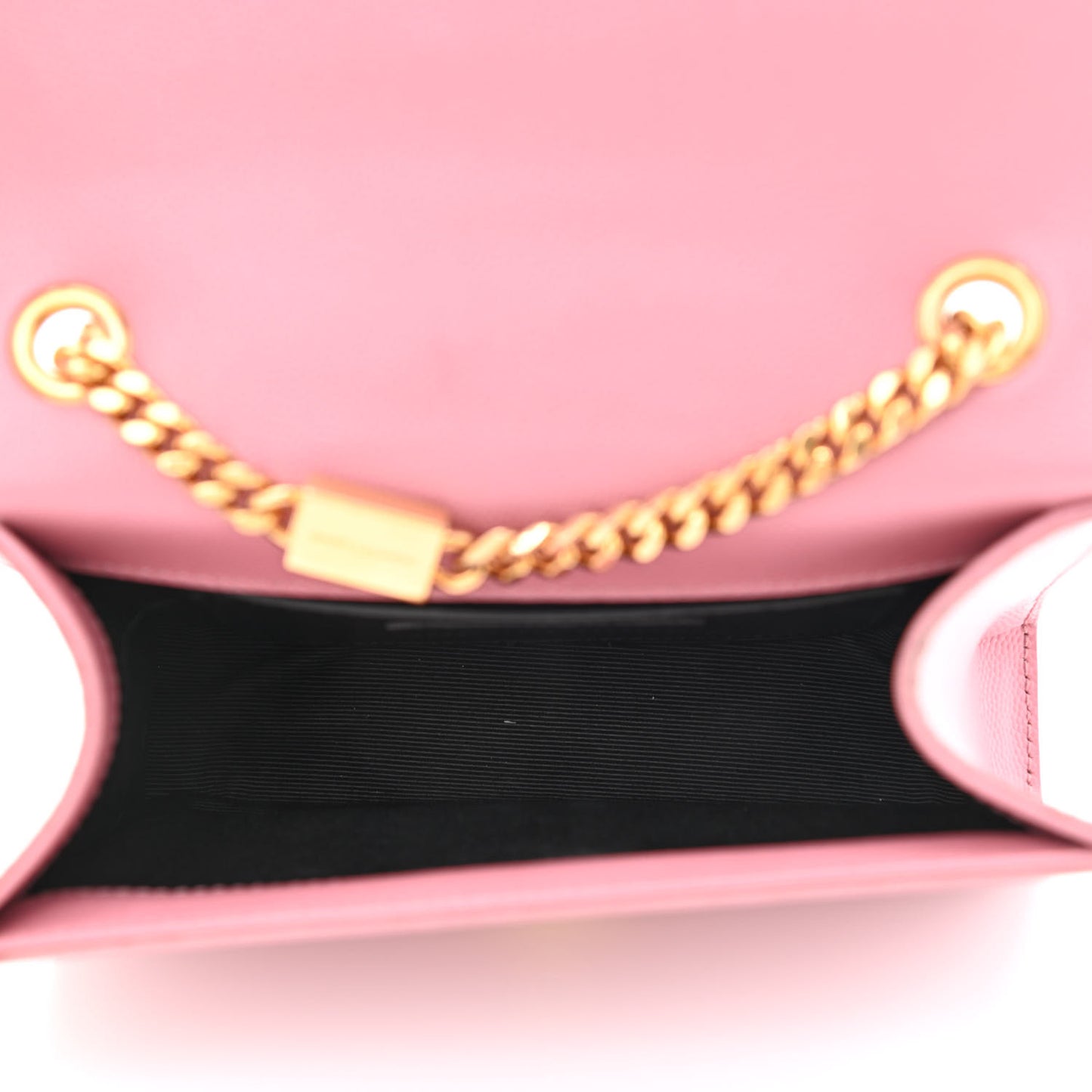 Grain De Poudre Small Classic Monogram Kate Satchel Old Rose