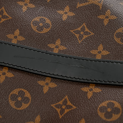 Louis Vuitton Monogram Macassar Keepall Bandouliere 55 11 of 13